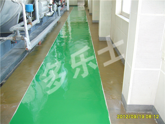 盘锦油田注热站地坪漆